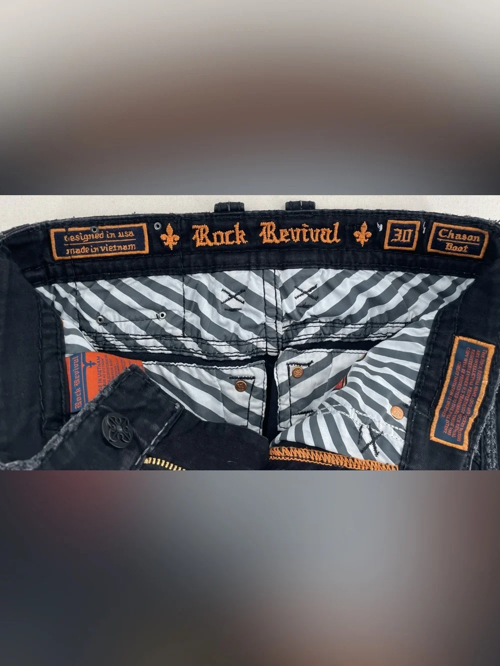Rock Revival Black Jeans